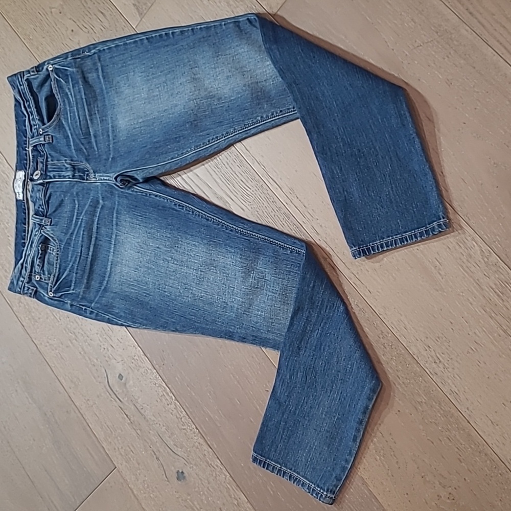 Free People Jeans Women's sz 29 Mid Rise Straight Leg Denim Jeans